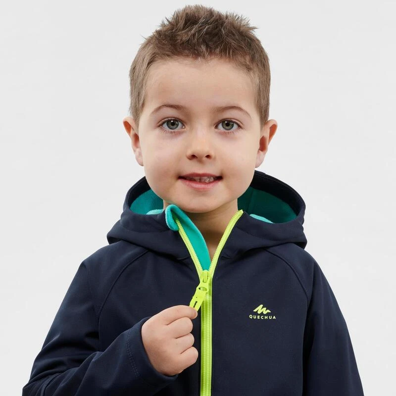 Quechua Children's Softshell Walking Jacket - 2-6 Years 9 Quechua Children's Softshell Walking Jacket - 2-6 Years - Image 7