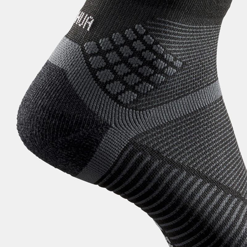 Quechua Hiking Socks - Hike 500 Mid Black X2 Pairs 6 Quechua Hiking Socks - Hike 500 Mid Black X2 Pairs - Image 4