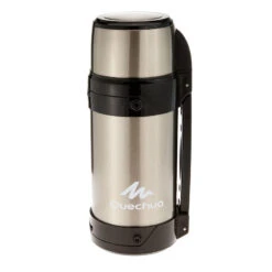 Quechua Insulated Stainless Steel Flask - Grey (1.5L)