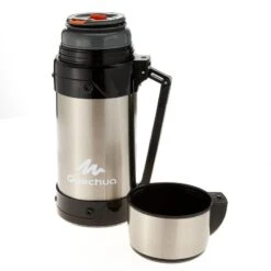Quechua Insulated Stainless Steel Flask - Grey (1.5L) -Quechua insulated stainless steel flask grey 15l 4