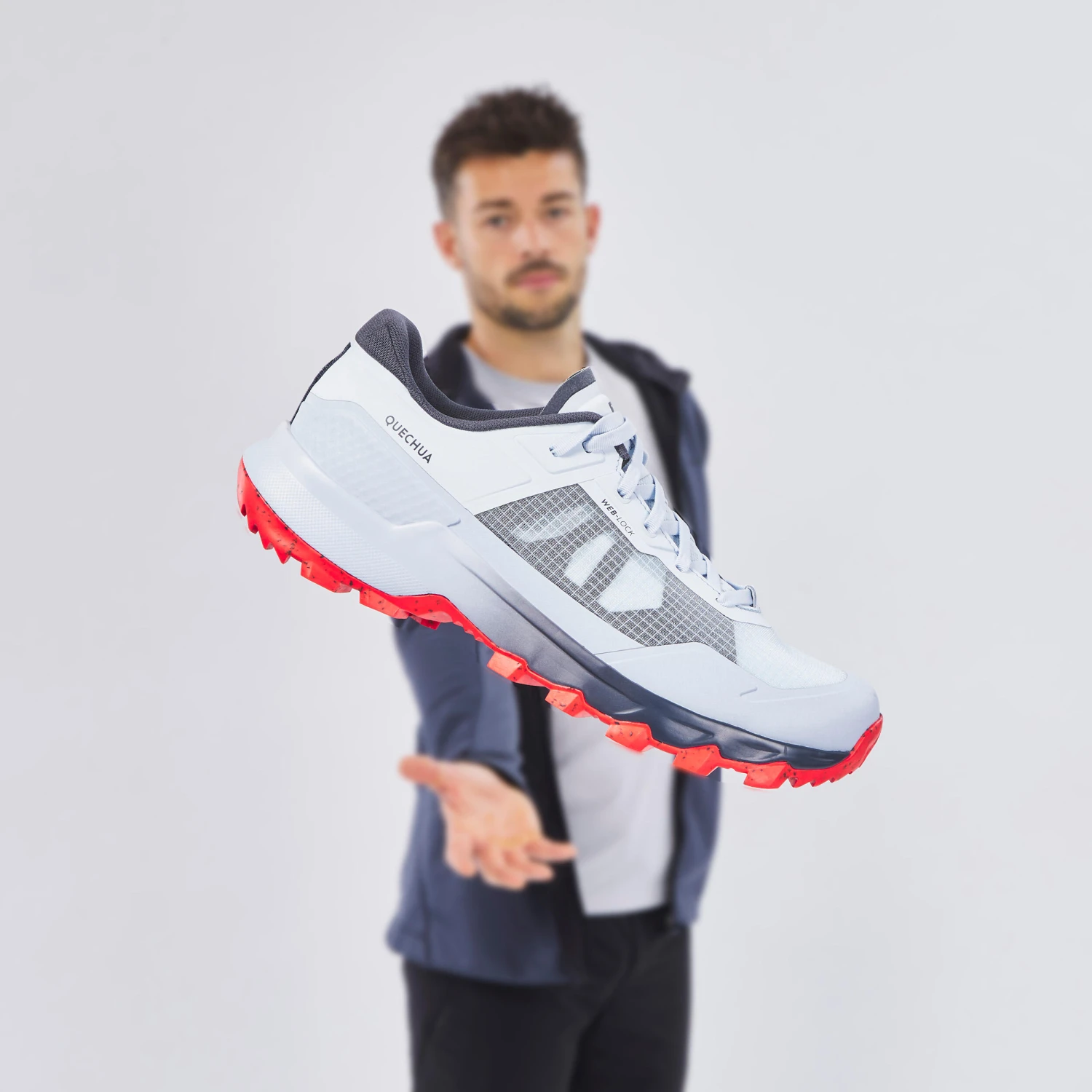 Quechua Men’s Mountain Hiking Shoes - MH500 LIGHT 8 Quechua Men’s Mountain Hiking Shoes - MH500 LIGHT - Image 6