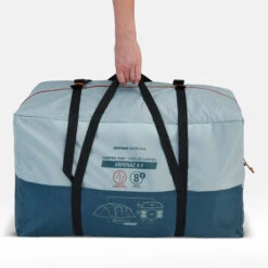 Quechua 8 Man Tent With Poles - Arpenaz 8.4 -Quechua k0ced4105479cdc4f659745bae4e3fafe