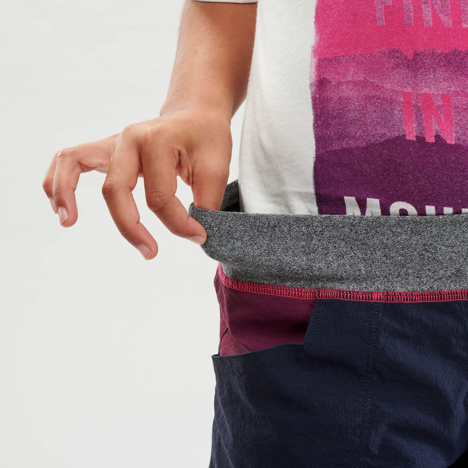 Quechua Hiking Shorts - MH500 - Dark Grey - Children 7 16 Quechua Hiking Shorts - MH500 - Dark Grey - Children 7 - Image 14