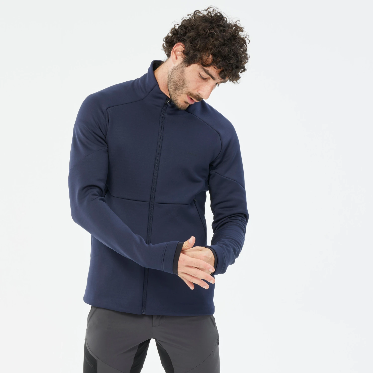 Quechua Men’s Hiking Fleece Jacket MH520 15 Quechua Men’s Hiking Fleece Jacket MH520 - Image 13