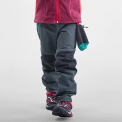 Quechua Kids’ Softshell Hiking Trousers - MH550 - Aged 2-6 -Quechua k2ea2b98c8aa6bb0d3706770474b13b99