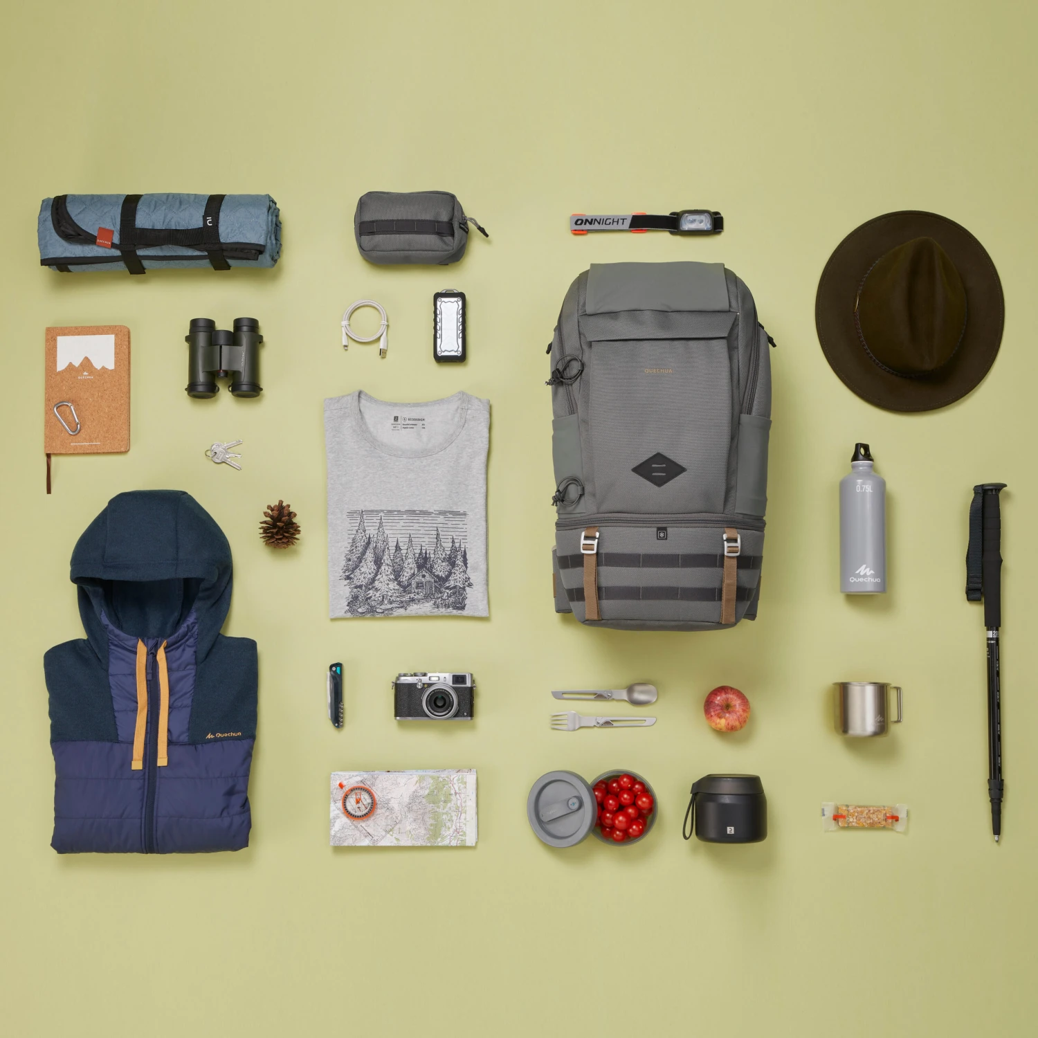 Quechua Hiking Backpack 25L 4 Quechua Hiking Backpack 25L - Image 2