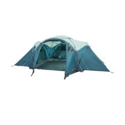 Quechua 6 Man Tent With Poles - Arpenaz 6.3 -Quechua k3fe0df3cc58e224b8cb43baecfc83ad5