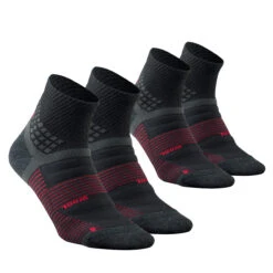 Quechua Hiking Socks Hike 900 Mid 2-Pack