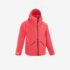 Quechua Kids’ Waterproof Hiking Jacket - MH550 - Coral - Age 7 -Quechua k44c3accb91818f1182b4fac26901f2e6