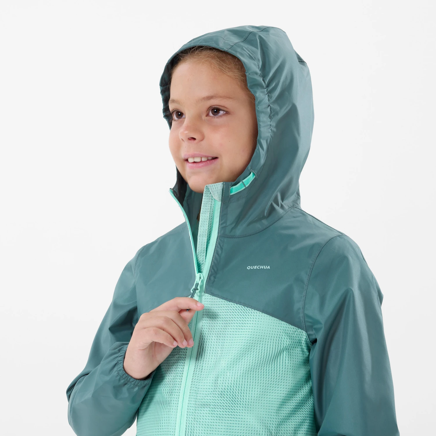 Quechua Kids' Hiking Waterproof Jacket MH150 7-15 Years 17 Quechua Kids' Hiking Waterproof Jacket MH150 7-15 Years - Image 15