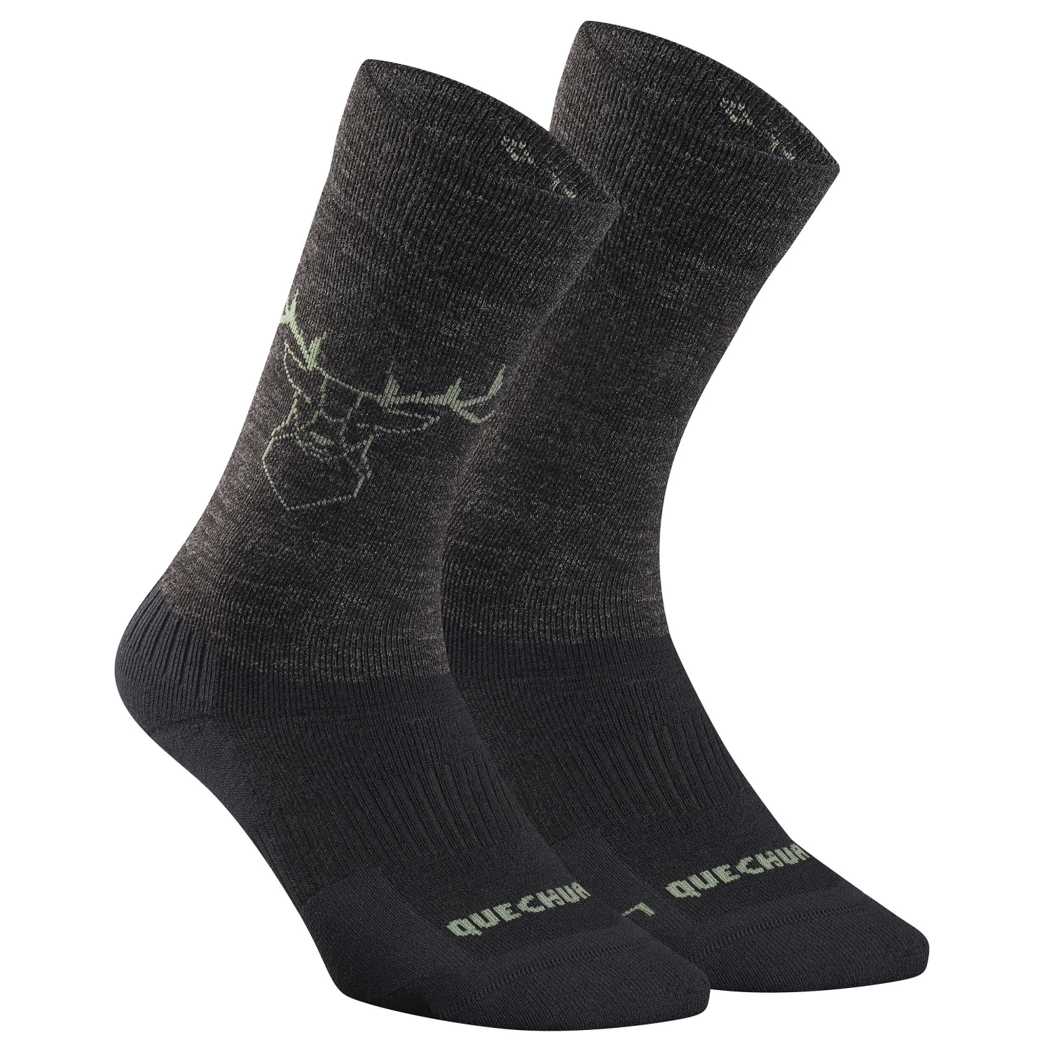 Quechua Warm Hiking Socks SH500 Mid 2 Pairs 22 Quechua Warm Hiking Socks SH500 Mid 2 Pairs - Image 20