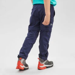 Quechua Kids' Hiking Zip-Off Trousers MH500 2 -Quechua k4aa85b8f6a32ebd21957e65fa143d229