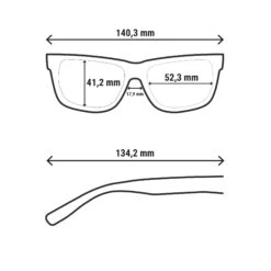 Quechua Adults Category 3 Hiking Sunglasses MH140 -Quechua k4c4077dd62f35ae4c1bccf2aa31cd2d8