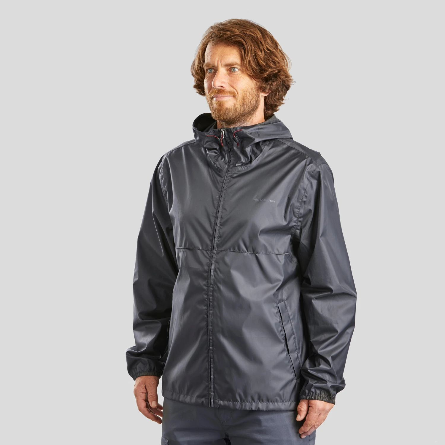 Quechua Men's Windproof And Water-repellent Hiking Jacket 19 Quechua Men's Windproof And Water-repellent Hiking Jacket - Image 17