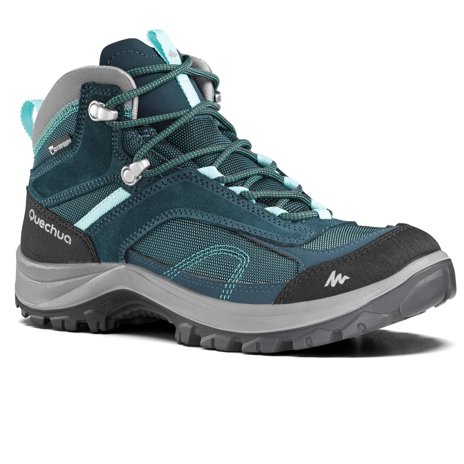 Quechua Women’s Waterproof Mountain Walking Boots - MH100 Mid 3 Quechua Women’s Waterproof Mountain Walking Boots - MH100 Mid