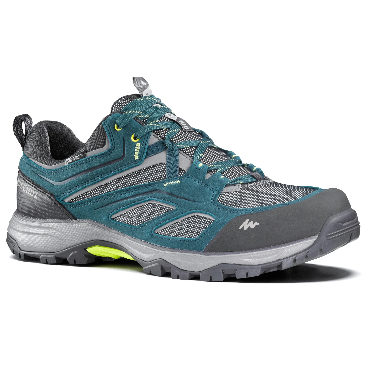 Quechua Men’s Waterproof Mountain Walking Shoes - MH100 3 Quechua Men’s Waterproof Mountain Walking Shoes - MH100