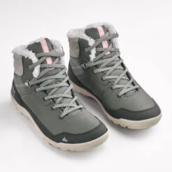 Quechua Women's Warm And Waterproof Hiking Boots - SH100 WARM -Quechua k52b5a5f7fd39770c99f858fd01976bc4