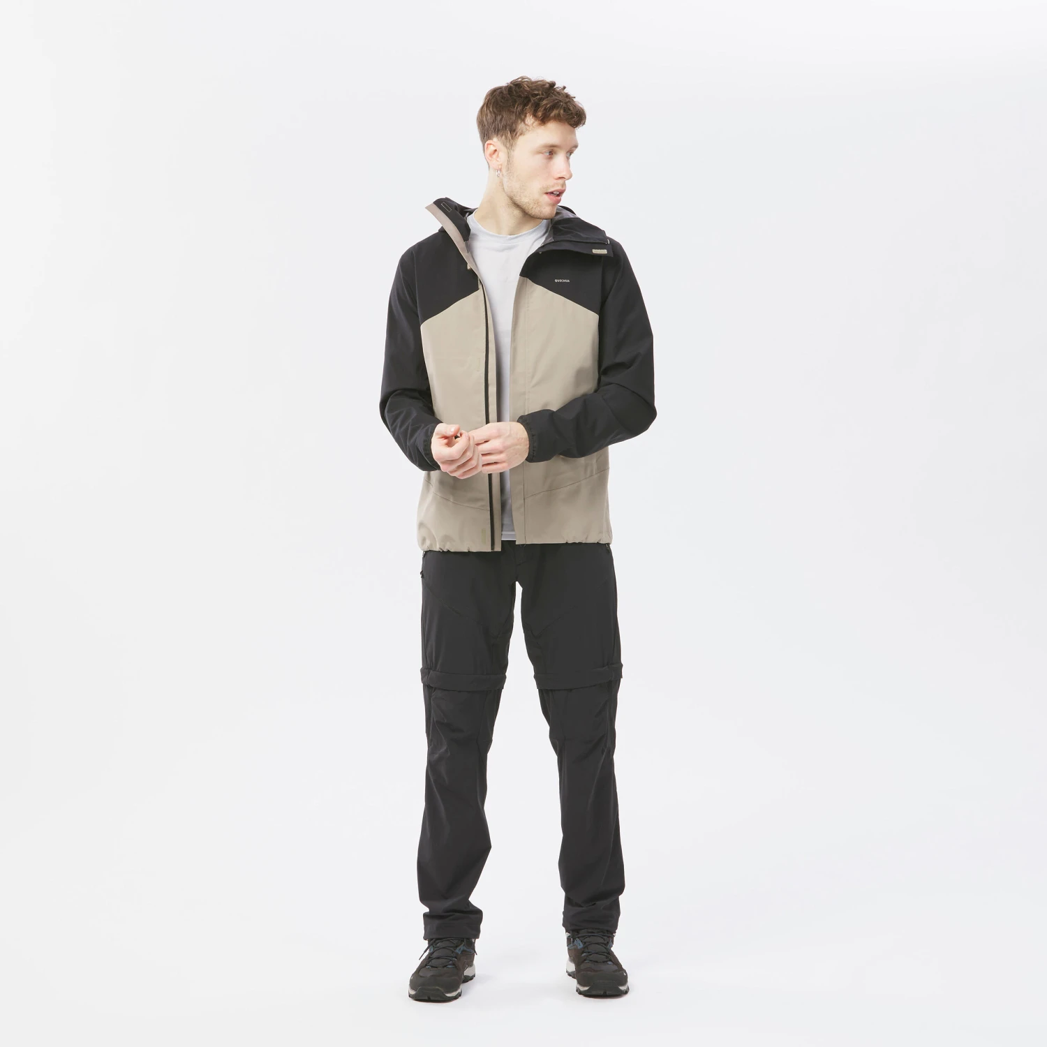 Quechua Men's Hiking Lightweight Waterproof Jacket MH150 5 Quechua Men's Hiking Lightweight Waterproof Jacket MH150 - Image 3