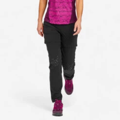 Quechua Women's Convertible Mountain Hiking Trousers -Quechua k5846792ed5a73503c2da3f3ae7f60a20