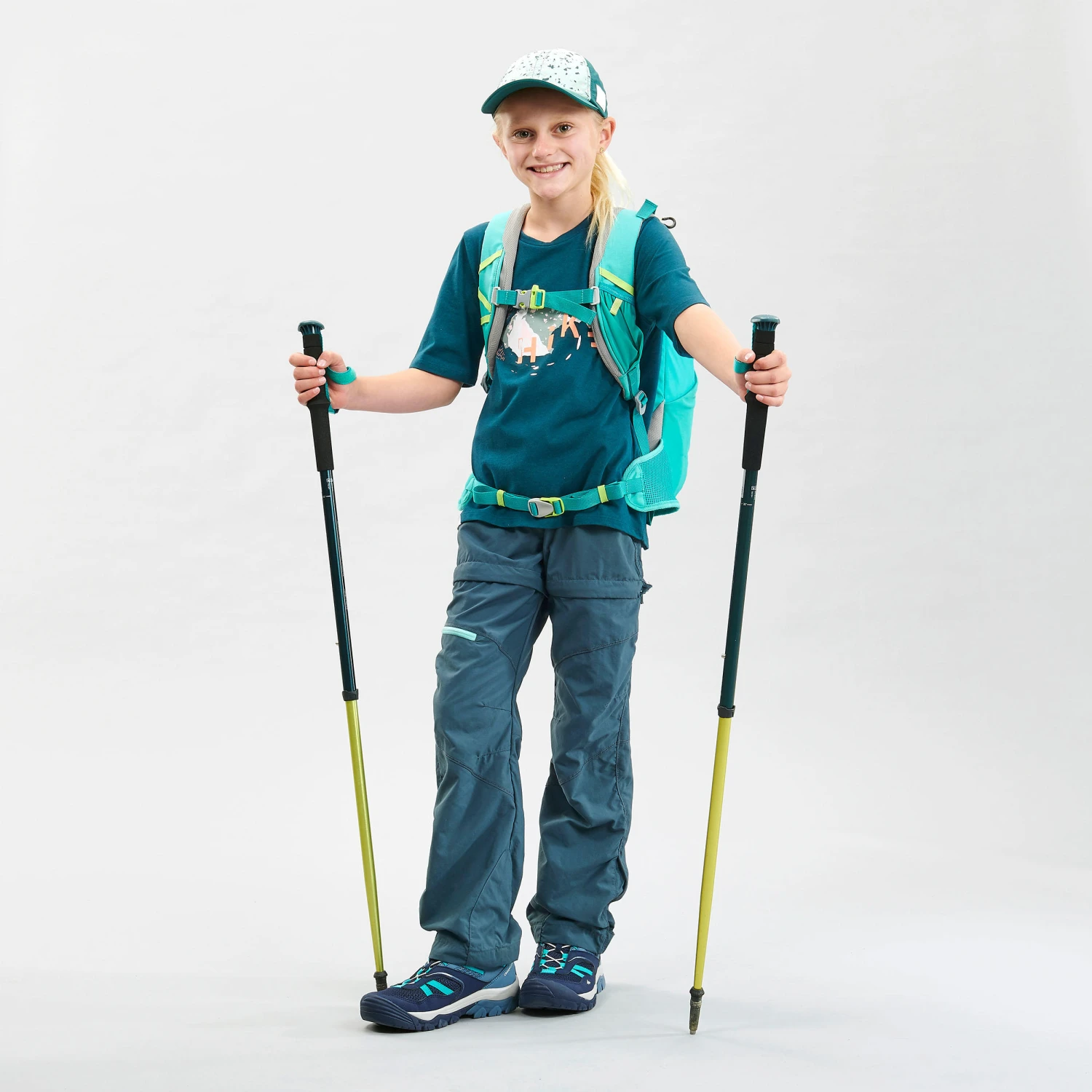 Quechua Kids’ Modular Hiking Trousers MH500 Aged 7 14 Quechua Kids’ Modular Hiking Trousers MH500 Aged 7 - Image 12