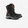 Quechua KIDS' WARM WATERPROOF HIKING BOOTS - SH500 WARM HIGH LACES - SIZE 11.5C -Quechua k5f668bb5bab0576fd824a8907f262e03