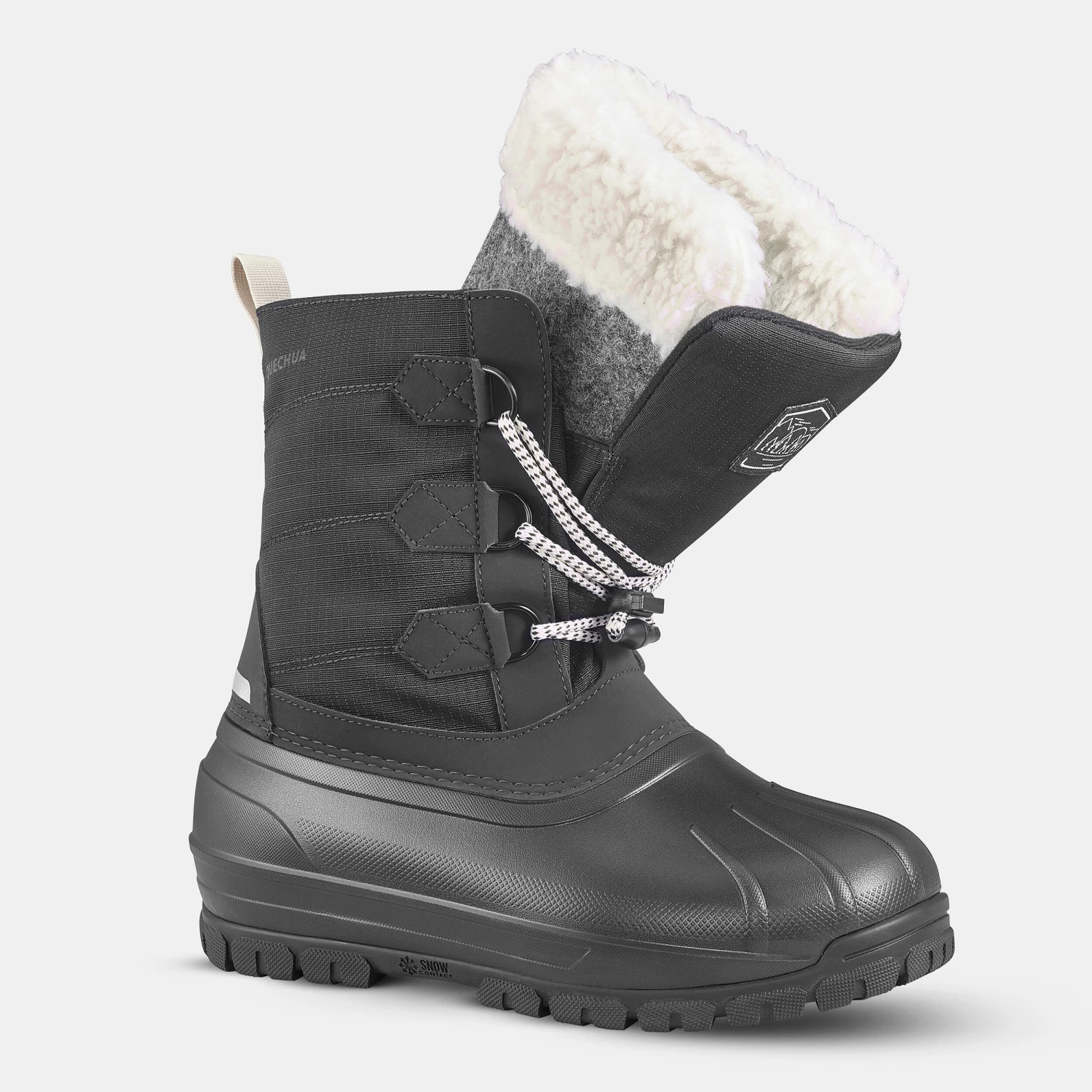 Quechua KIDS 'WARM AND WATERPROOF SNOW BOOTS-SH500 ULTRA-WARM 5 Quechua KIDS 'WARM AND WATERPROOF SNOW BOOTS-SH500 ULTRA-WARM - Image 3