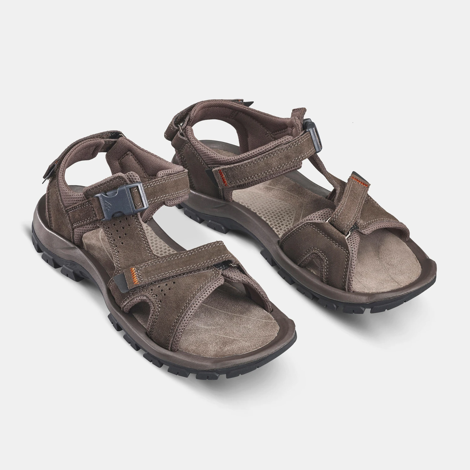 Quechua Men's Leather Walking Sandals - NH120 6 Quechua Men's Leather Walking Sandals - NH120 - Image 4
