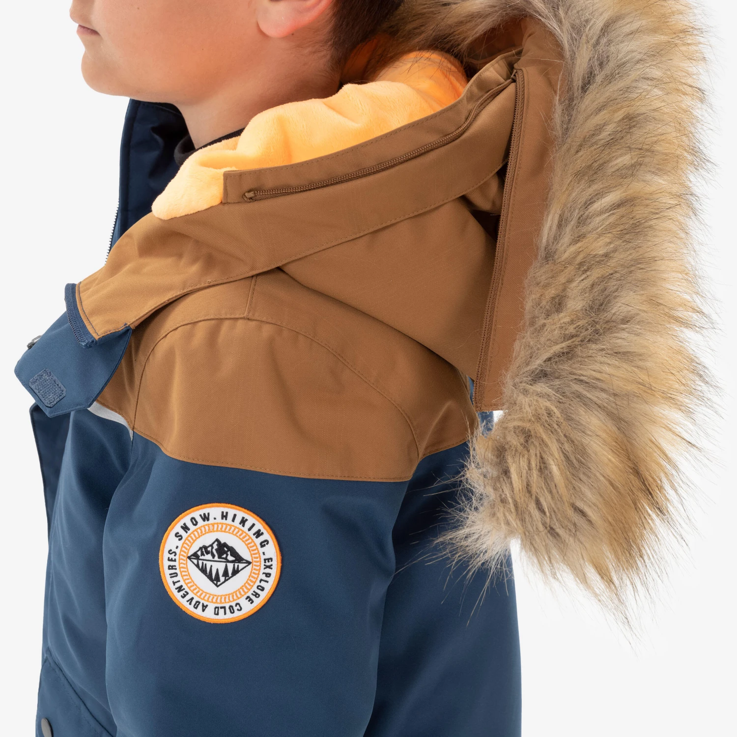 Quechua KIDS’ WARM AND WATERPROOF HIKING PARKA - SH900 -23°C - 7 20 Quechua KIDS’ WARM AND WATERPROOF HIKING PARKA - SH900 -23°C - 7 - Image 18