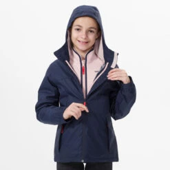Quechua 3-in-1 WARM AND WATERPROOF HIKING JACKET - SH100 -0.5°C - CHILDREN 7 17 Quechua 3-in-1 WARM AND WATERPROOF HIKING JACKET - SH100 -0.5°C - CHILDREN 7 -Quechua k6715a5f92cf1e0b3b9c118c0edf57b71