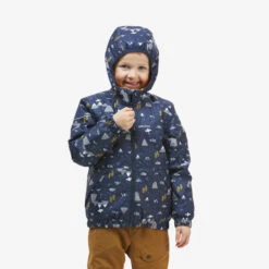Quechua KIDS’ WATERPROOF WINTER HIKING JACKET - SH100 - 2 -Quechua k7060deba127bb619bf518700daa88aa4