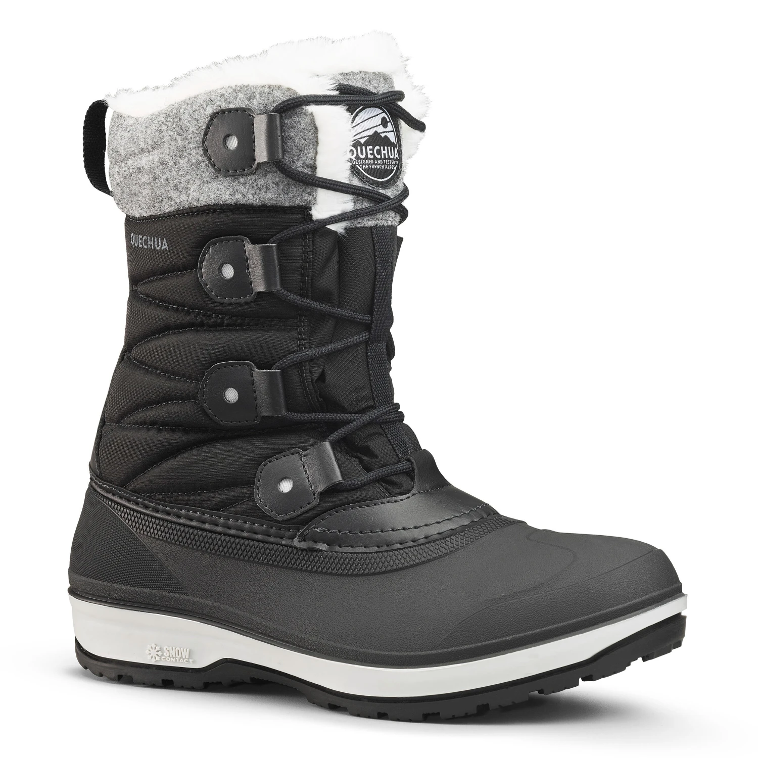 Quechua Women's Warm Waterproof High Snow Boots SH500 X 9 Quechua Women's Warm Waterproof High Snow Boots SH500 X - Image 7