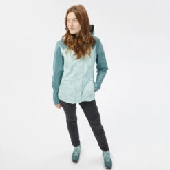 Quechua Women’s Waterproof Mountain Walking Jacket MH100 -Quechua k75c6de201fbf58c193baa7c0ca500a0b