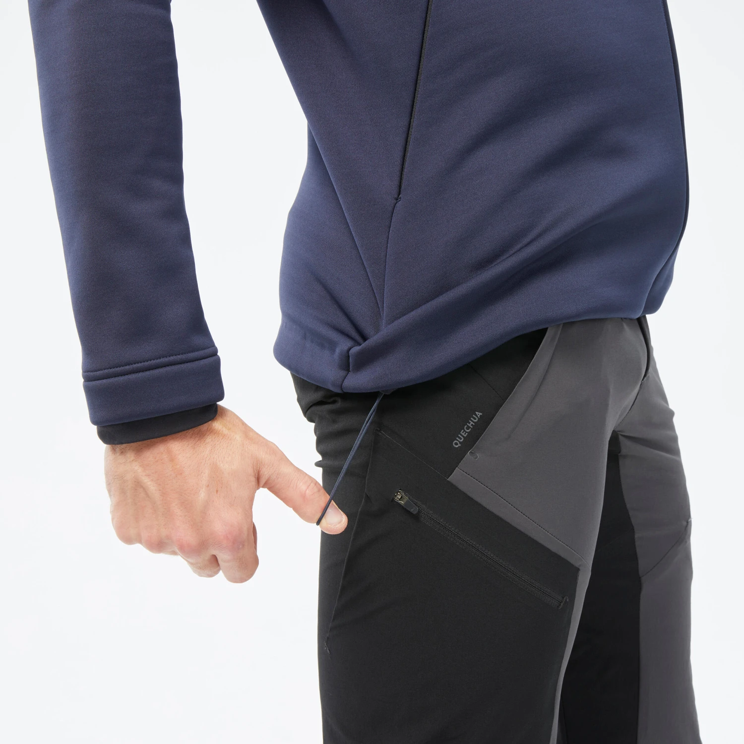 Quechua Men’s Hiking Fleece Jacket MH520 19 Quechua Men’s Hiking Fleece Jacket MH520 - Image 17