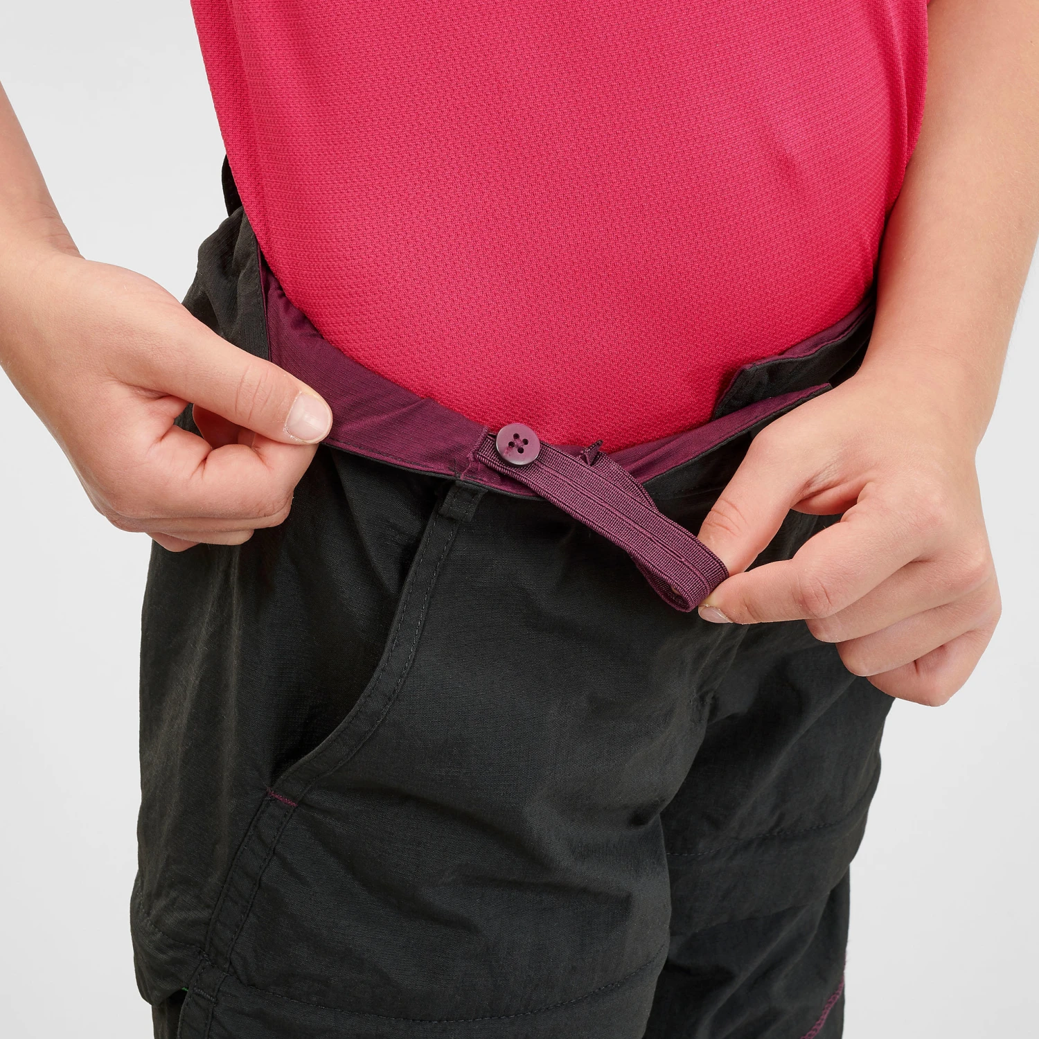 Quechua Kids’ Modular Hiking Trousers MH500 Aged 7 12 Quechua Kids’ Modular Hiking Trousers MH500 Aged 7 - Image 10