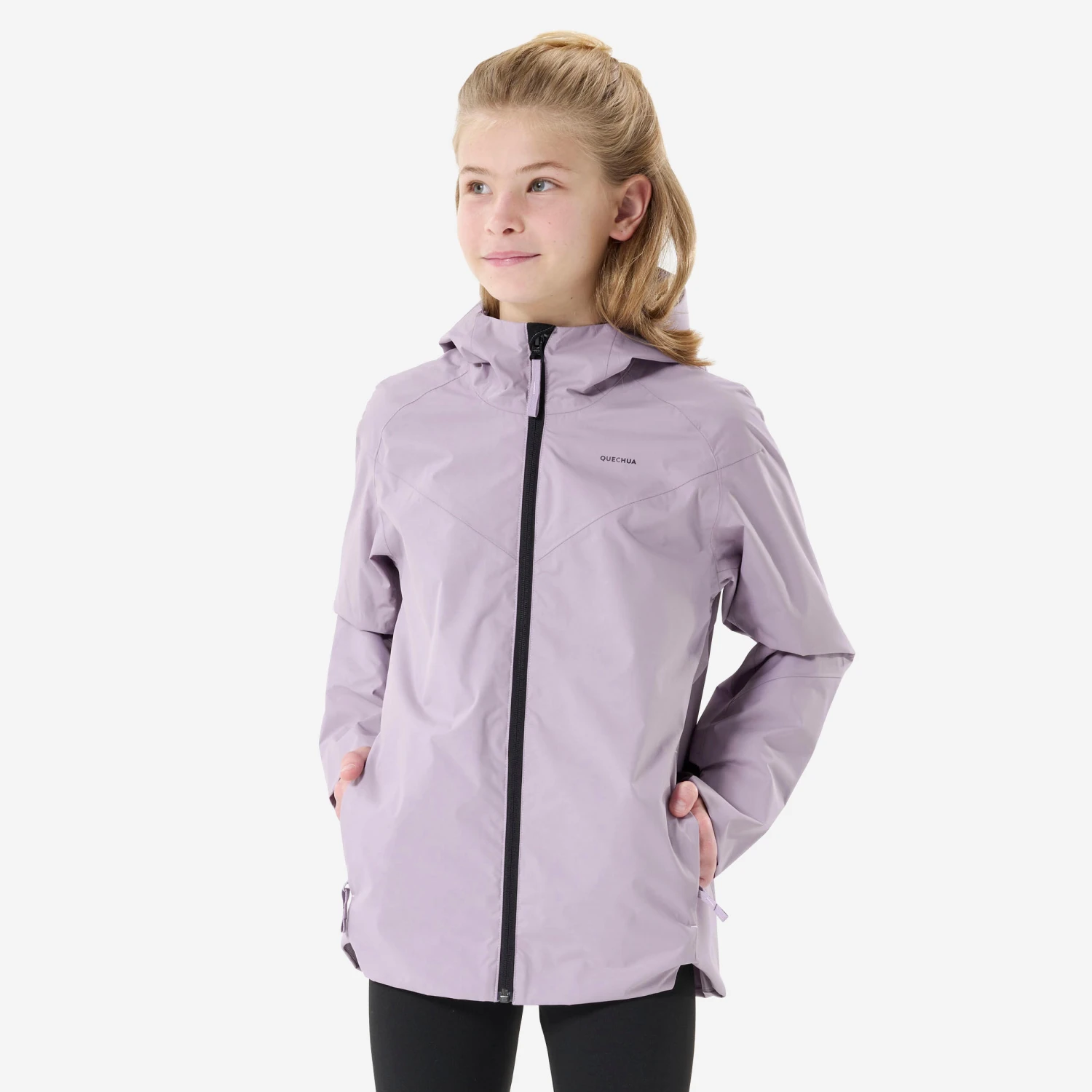 Quechua Kids’ Hiking Waterproof Jacket MH500 7-15 Years 22 Quechua Kids’ Hiking Waterproof Jacket MH500 7-15 Years - Image 20