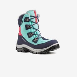 Quechua KIDS' WARM WATERPROOF HIKING BOOTS - SH500 WARM HIGH LACES - SIZE 11.5C -Quechua k831afcc03586e85030e6869f875467a2