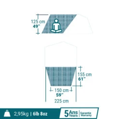 Quechua Camping Awning - 2 Seconds EASY - Fresh -Quechua k833f5ee5af1fffed37ce799b4d7c223b