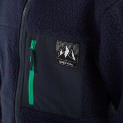 Quechua Kids' 7-15 Years Hiking Warm Fleece Jacket MH500 -Quechua k8aec2dd59b84e950f80f6b7142f963e8