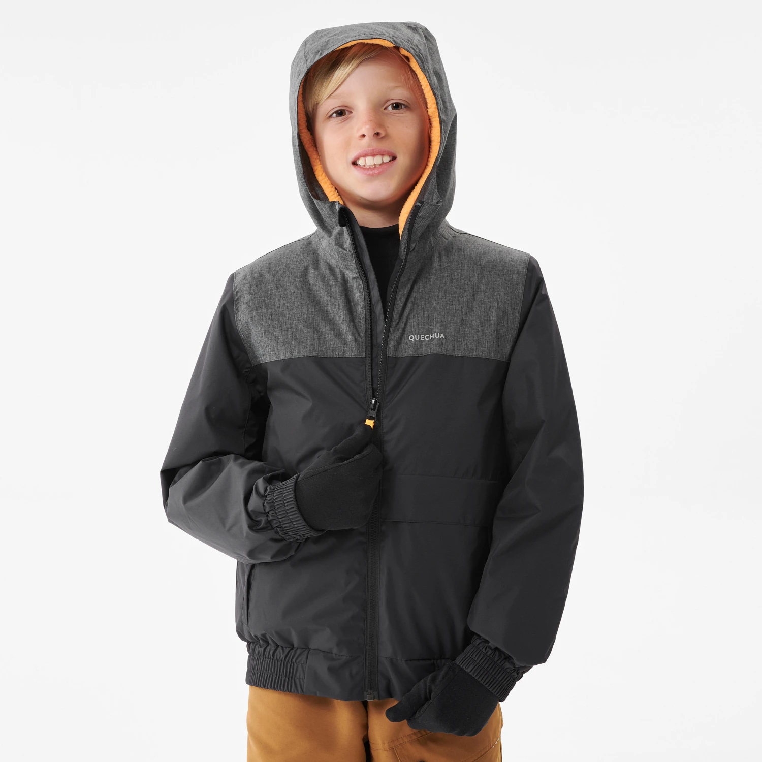 Quechua KIDS’ WARM AND WATERPROOF WINTER HIKING JACKET - SH100 -3.5°C - 7 13 Quechua KIDS’ WARM AND WATERPROOF WINTER HIKING JACKET - SH100 -3.5°C - 7 - Image 11