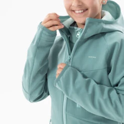 Quechua KIDS’ SOFTSHELL HIKING JACKET - MH550 Aged 7-15 -Quechua k8b401c7727ca62f0113d0e9f5d31b7a5