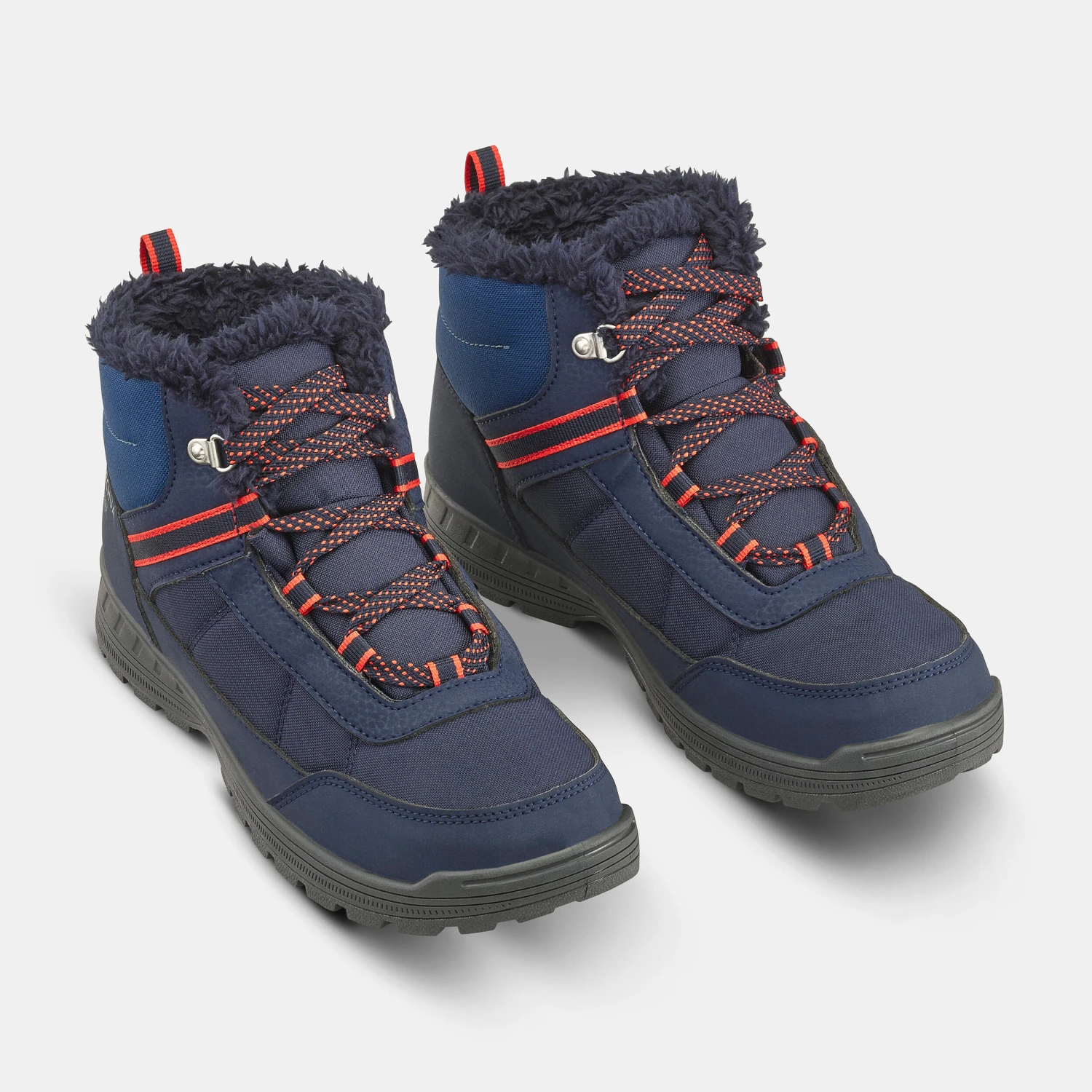 Quechua KIDS' WARM WATERPROOF HIKING BOOTS - SH100 WARM RIP-TAB - SIZE 35C 4 Quechua KIDS' WARM WATERPROOF HIKING BOOTS - SH100 WARM RIP-TAB - SIZE 35C - Image 2
