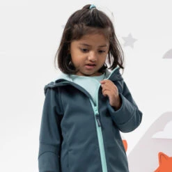 Quechua Kids’ Softshell Hiking Jacket MH550 2-6 Years -Quechua k938a8a1eb1d289980d2a5404096aaf5e