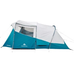 Quechua 5 Man Blackout Tent With Poles - Arpenaz 5.2 F&B -Quechua k9638f4e0938007ba24397c6ef9ebb08c