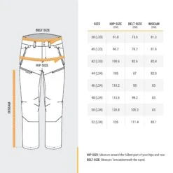 Quechua Men's Water-Repellent Stretch Trousers -Quechua k968dd094384cda20585a40b3410e44ae