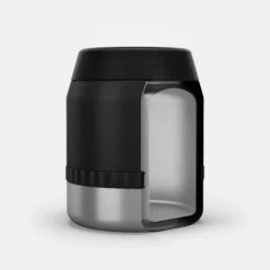 Quechua Stainless Steel Isothermal Food Box For Hiking MH500 0.8 L With Bowl Black 16 Quechua Stainless Steel Isothermal Food Box For Hiking MH500 0.8 L With Bowl Black -Quechua k9f40abb231a9b0315e9797b5a6166181