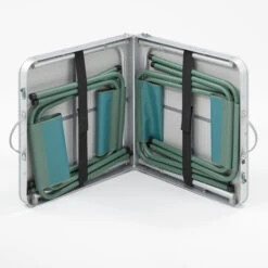 Quechua FOLDING CAMPING TABLE - 4 STOOLS - 4 TO 6 PEOPLE 16 Quechua FOLDING CAMPING TABLE - 4 STOOLS - 4 TO 6 PEOPLE -Quechua ka15dbccbde3aac477132c6137450edf7