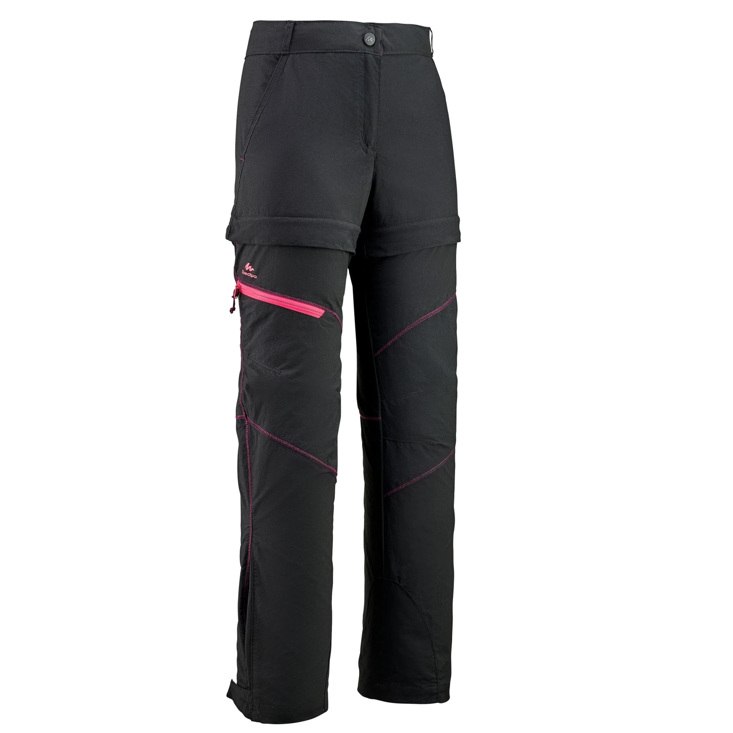 Quechua Kids’ Modular Hiking Trousers MH500 Aged 7 3 Quechua Kids’ Modular Hiking Trousers MH500 Aged 7
