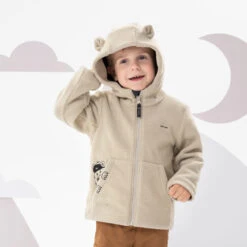 Quechua Kids' Hiking Fleece - MH500 KID Beige - Ages 2 15 Quechua Kids' Hiking Fleece - MH500 KID Beige - Ages 2 -Quechua ka49e400ad1a4e61045d6539ad2ac8f63
