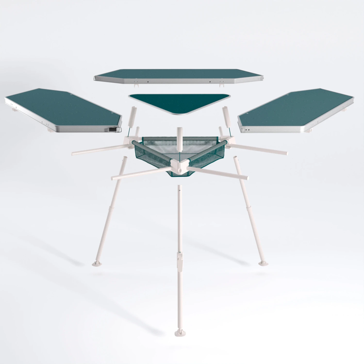 Quechua Hexagonal And Sociable Camping Table - 6 Person 7 Quechua Hexagonal And Sociable Camping Table - 6 Person - Image 5