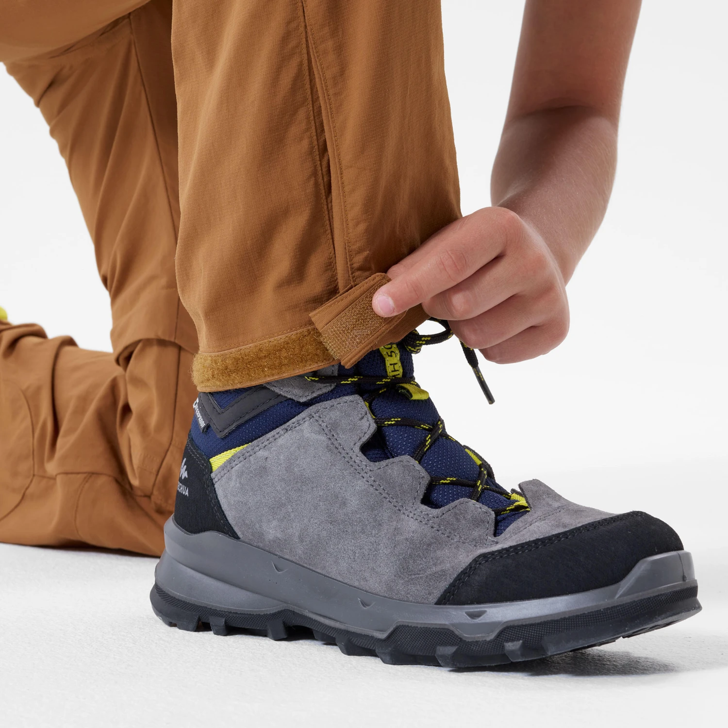 Quechua Kids’ Modular Hiking Trousers MH500 Aged 7 21 Quechua Kids’ Modular Hiking Trousers MH500 Aged 7 - Image 19